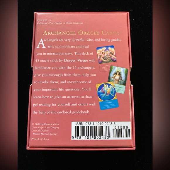 2pc set of Oracle Cards. Oracle of the Fairies & Archangel Oracle Cards Rare set - Picture 2 of 15